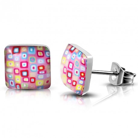 7mm | Ocelové náušnice