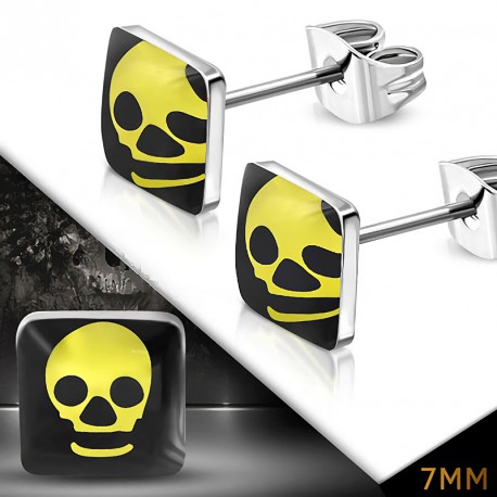 7mm | Ocelové náušnice