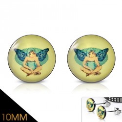 10mm | Ocelové náušnice