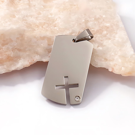 Ocelový přívěsek